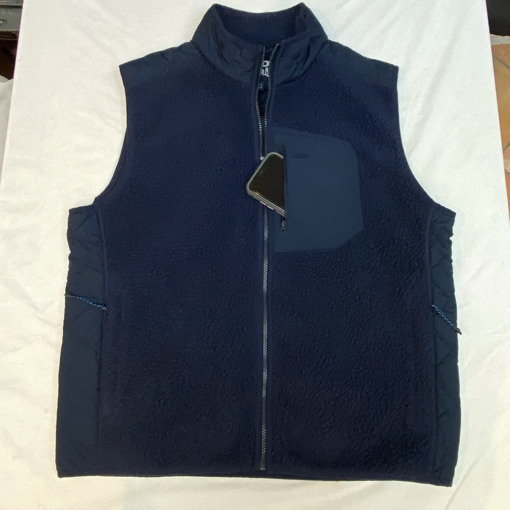 Lands End Fleece and Quilted Vest